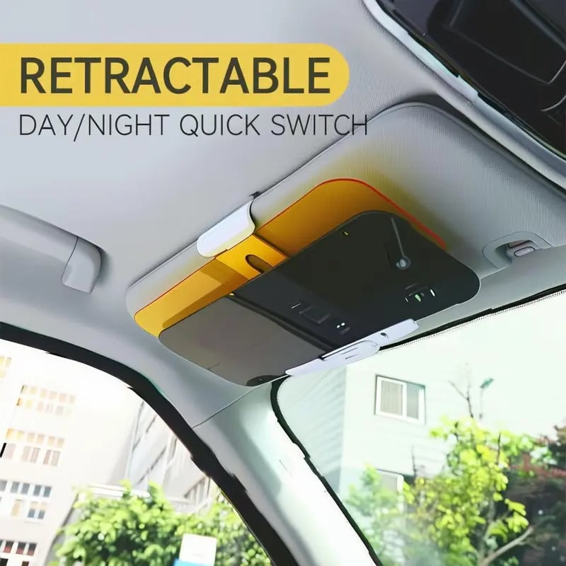 Sun Visor for Car Universal Anti-Glare Polarized Visor Extender