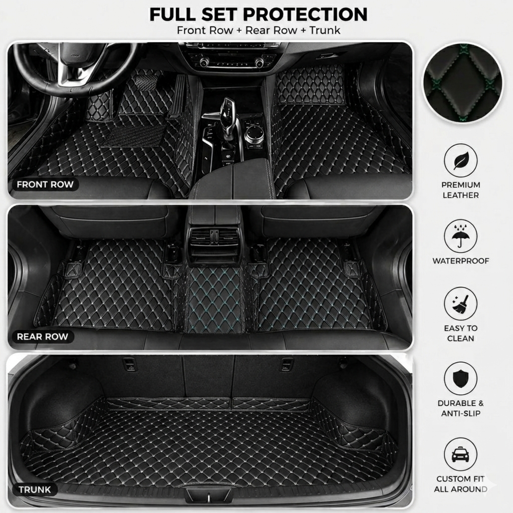 🔥 Best Seller 50% OFF 🔥 Elvie Heavy Duty Universal Fit Car Mats, SUVs, and Trucks
