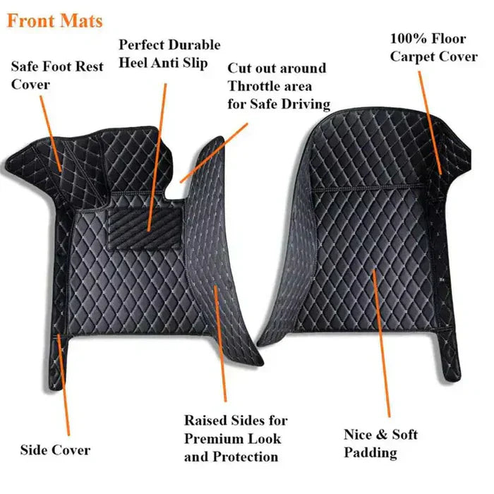 🔥 Best Seller 50% OFF 🔥 Elvie Heavy Duty Universal Fit Car Mats, SUVs, and Trucks